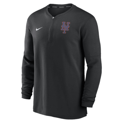 Nike Dri-fit MLB New York store Mets 3/4 Pullover W UPF 40+ Sz M New!